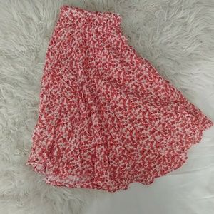 Floral Brandy Melville skater skirt